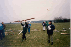 Winterpokal 1982. Am Start Gerhard Krisat aus Lübeck