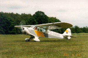 Piper PA 18 von Andreas Schupp (Fachreferent Seglerschlepp)