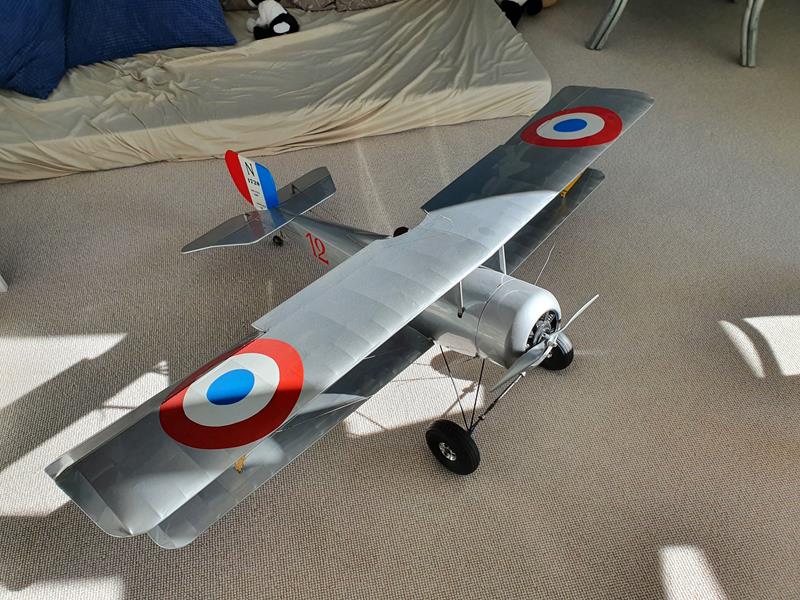 Fritz Fi Doppel Decker Nieuport 17 800